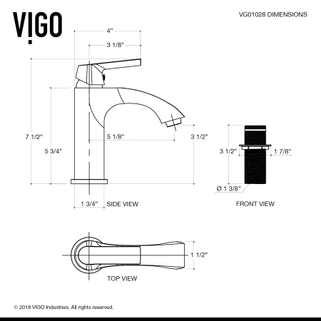 A large image of the Vigo VG01028 Alternate View