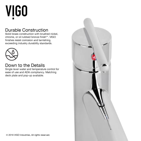 A large image of the Vigo VG01038 Vigo-VG01038-Durable Construction