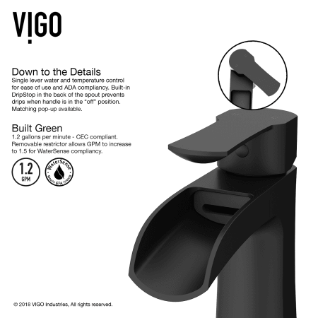 A large image of the Vigo VG01041K1 Detail Info