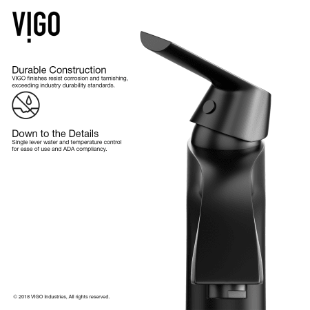 A large image of the Vigo VG03013 Construction Info