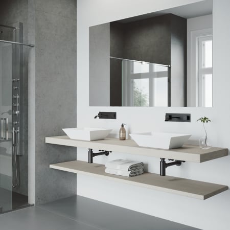 A large image of the Vigo VG05002 Dual Sink View