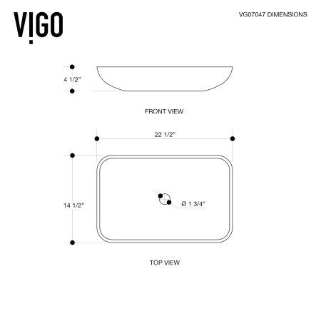 A large image of the Vigo VG07047 Alternate View