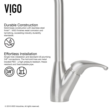A large image of the Vigo VG15014 Vigo-VG15014-Durable Construction