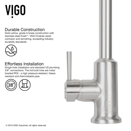 A large image of the Vigo VG15070 Vigo-VG15070-Durable Construction