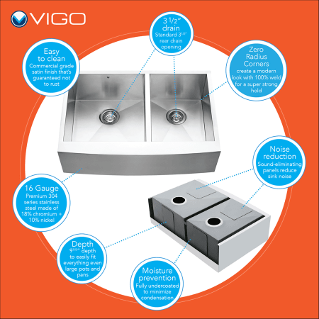 A large image of the Vigo VG15091 Vigo-VG15091-Sink Infographic
