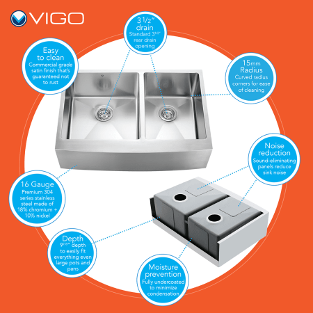 A large image of the Vigo VG15092 Vigo-VG15092-Sink Infographic