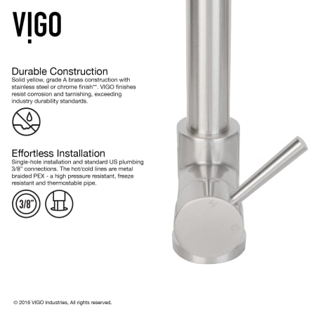 A large image of the Vigo VG15108 Vigo-VG15108-Durable Construction