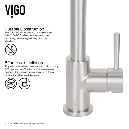 A large image of the Vigo VG15146 Vigo-VG15146-Durable Construction