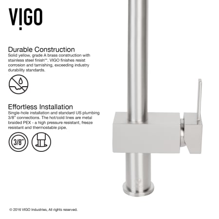 A large image of the Vigo VG15151 Vigo-VG15151-Durable Construction