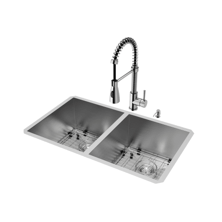 A large image of the Vigo VG15155 Vigo-VG15155-Sink Alternate Combonation View