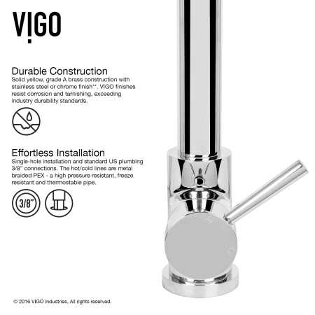 A large image of the Vigo VG15164 Vigo-VG15164-Durable Construction