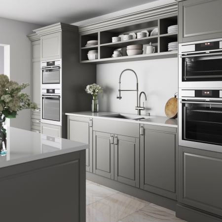 A large image of the Vigo VG15179 Vigo-VG15179-Full Kitchen View