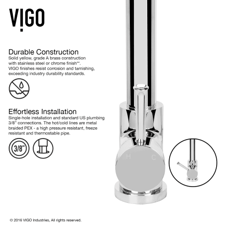 A large image of the Vigo VG15218 Vigo-VG15218-Durable Construction