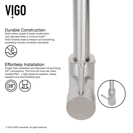 A large image of the Vigo VG15345 Vigo-VG15345-Durable Construction