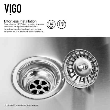 A large image of the Vigo VG15419 Vigo-VG15419-Drain Installation Infographic