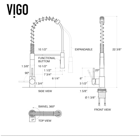 A large image of the Vigo VG15432 Alternate View