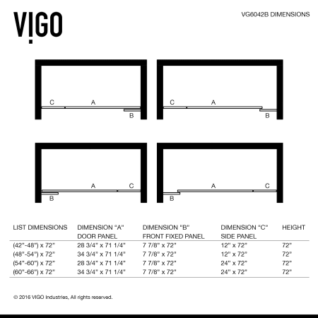 A large image of the Vigo VG604260 Alternate View