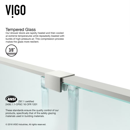 A large image of the Vigo VG604550 Vigo-VG604550-Tempered Glass Infographic