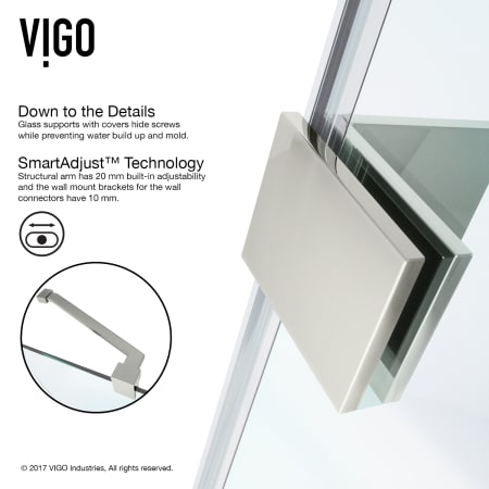 A large image of the Vigo VG60486074 Vigo-VG60486074-SmartAdjust Infographic