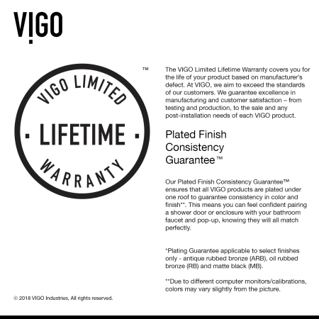 A large image of the Vigo VG605148WR Alternate View