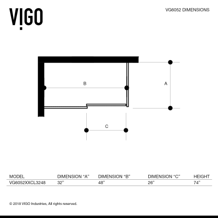 A large image of the Vigo VG6052CL3248 Alternate View
