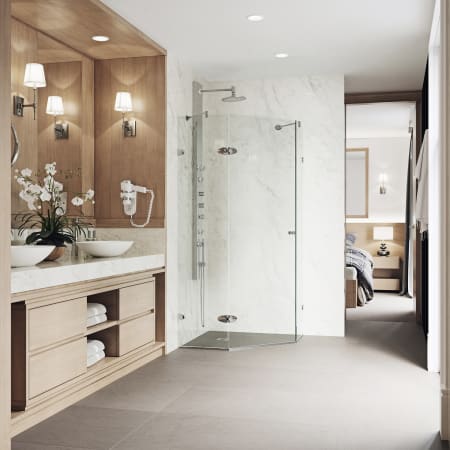 A large image of the Vigo VG606136 Vigo-VG606136-Full Bathroom View