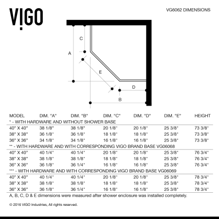 A large image of the Vigo VG606238 Alternate View