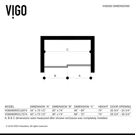 A large image of the Vigo VG6080CL6074 Alternate View