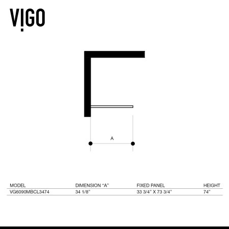 A large image of the Vigo VG6090CL3474 Alternate Image