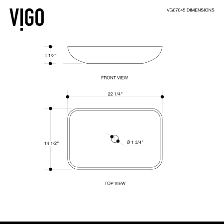 A large image of the Vigo VGT020RCT Vigo VGT020RCT