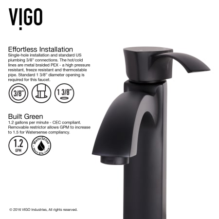 A large image of the Vigo VGT1003 Vigo-VGT1003-Easy Installation - Faucet