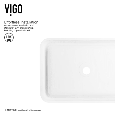A large image of the Vigo VGT1005 Vigo-VGT1005-Easy Installation - Sink