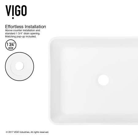 A large image of the Vigo VGT1010 Vigo-VGT1010-Easy Installation - Sink