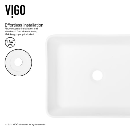 A large image of the Vigo VGT1014 Vigo-VGT1014-Easy Installation - Sink