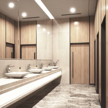 A large image of the Vigo VGT1019 Vigo-VGT1019-Quadruple Sink/Faucet Installation