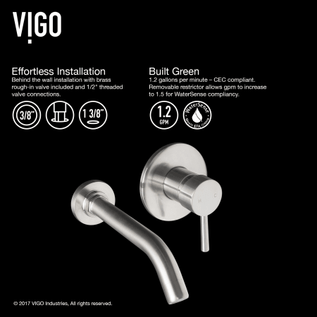 A large image of the Vigo VGT1021 Vigo-VGT1021-Easy Installation - Faucet