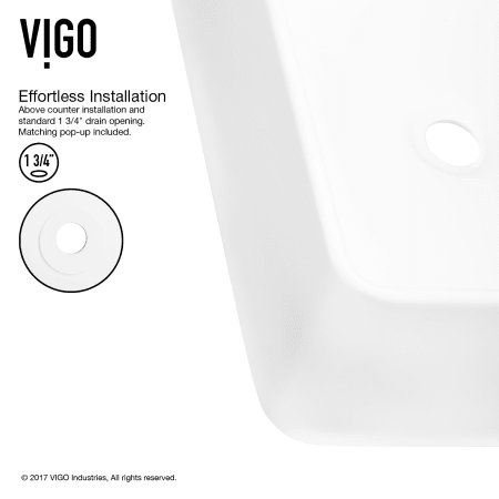 A large image of the Vigo VGT1023 Vigo-VGT1023-Easy Installation - Sink