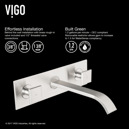 A large image of the Vigo VGT1026 Vigo-VGT1026-Easy Installation - Faucet
