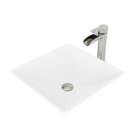 A large image of the Vigo VGT1086 Brushed Nickel Drain