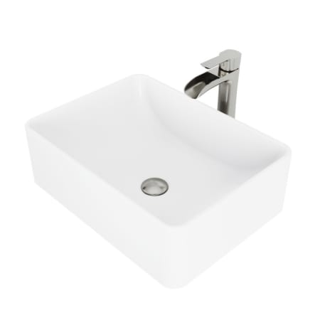 A large image of the Vigo VGT1088 Brushed Nickel Drain