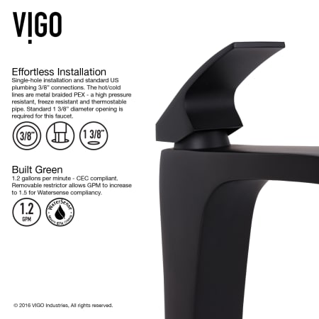 A large image of the Vigo VGT1092 Vigo-VGT1092-Easy Installation - Faucet