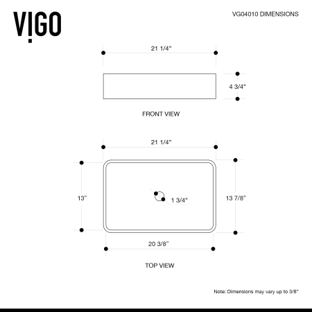 A large image of the Vigo VGT1458 Alternate View
