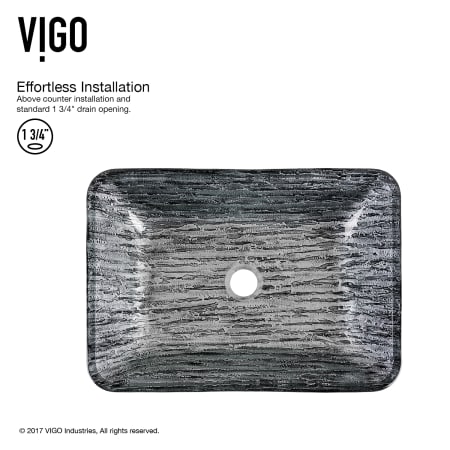 A large image of the Vigo VGT1702 Sink Image