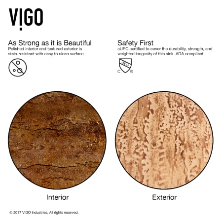 A large image of the Vigo VGT1801 Vigo-VGT1801-Finish view