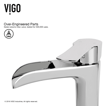 A large image of the Vigo VGT1803 Vigo-VGT1803-Faucet side view