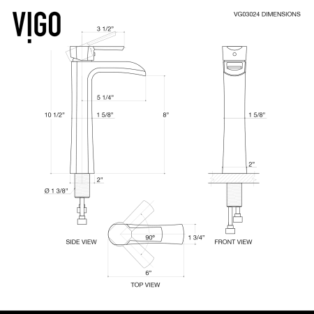A large image of the Vigo VGT2041 Alternate Image