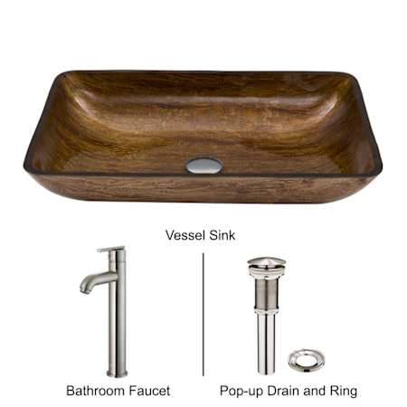 A large image of the Vigo VGT312 Brushed Nickel