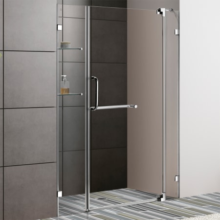 A large image of the Vigo VG6042-48W2 Chrome Door Only