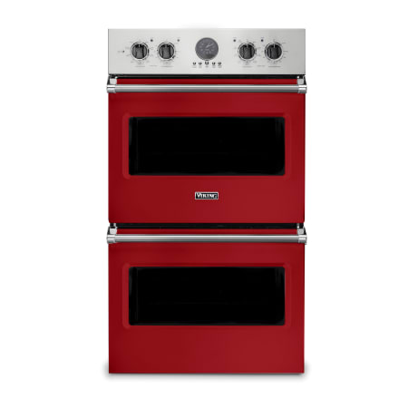 A large image of the Viking VDOE530 San Marzano Red