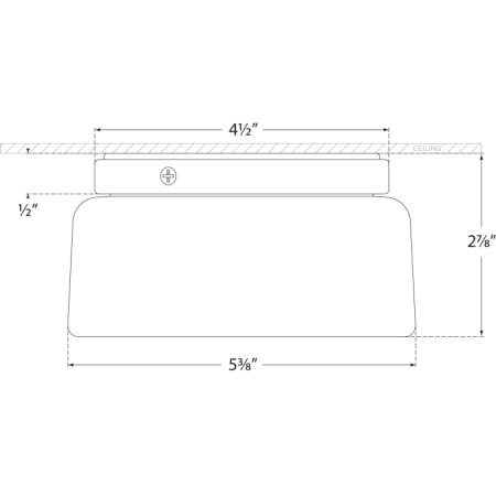 A large image of the Visual Comfort BBL4092 BBL4092 Line Drawing